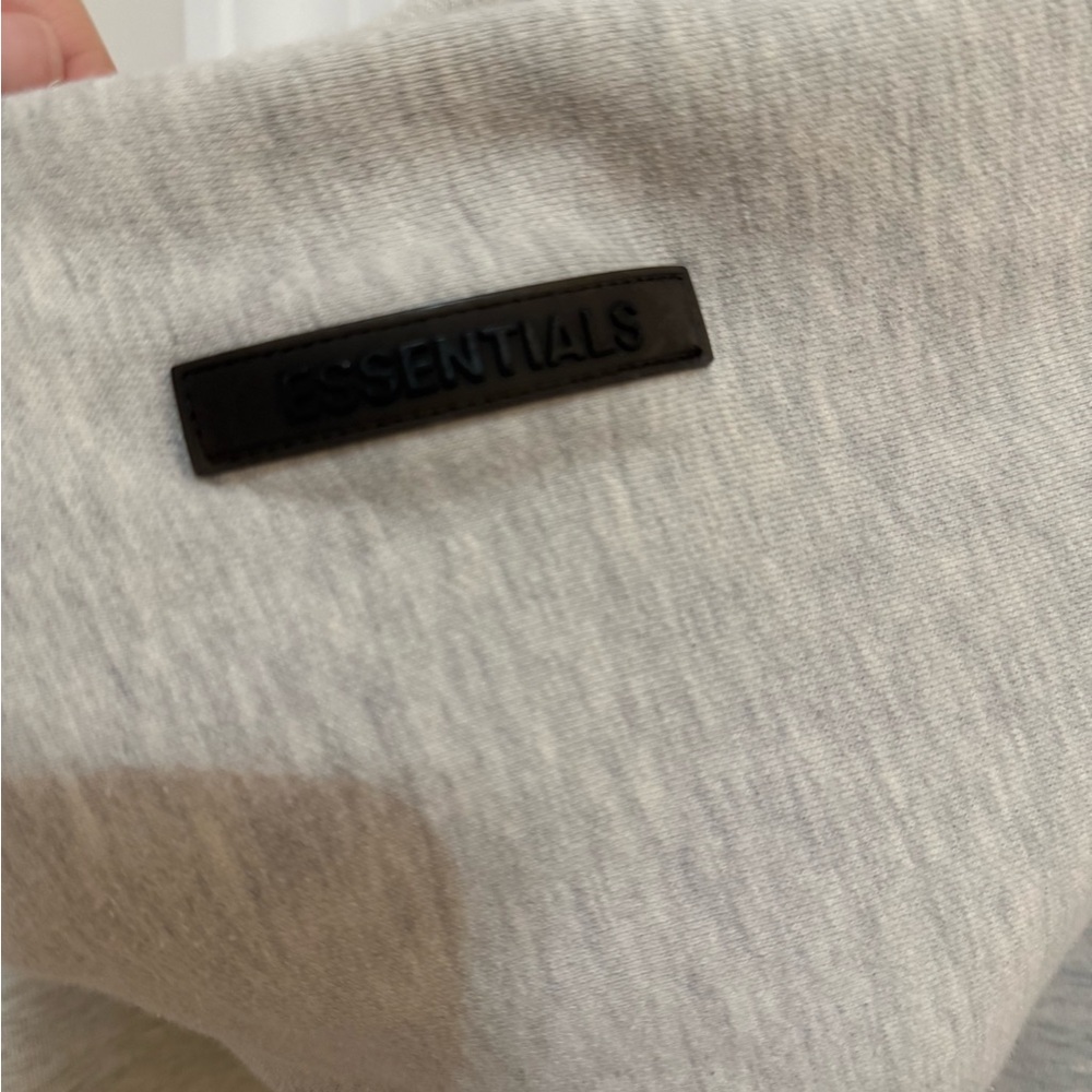 Essentials Fear Of God Gray Hoodie - Picture 4 of 6